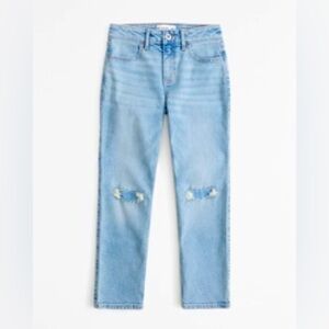 Abercrombie Girls 90s high rise straight jeans size 11/12